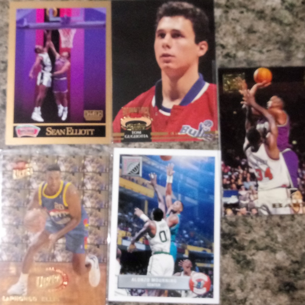 Collectable basketball cards